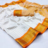 Arani Pattu Silk Checked Sarees with Zari Border 6