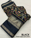 Dola Silk Kalamkari Saree 10