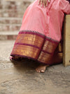 Kanchi Cotton Zari Woven Lehenga Set 7