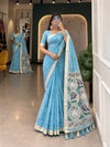 Cotton Zari Woven Saree 1