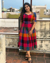 Cotton Madras Checks Dress 4