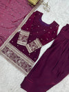 Fendy Silk Embroidered Kurta Set 10