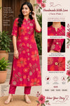 Bamboo Cotton Kurta Set 2