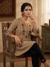 Designer Rayon Tunic with Cross-stitch Embroidery 5