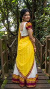 Mul Cotton Zari Woven Lehenga Set 3
