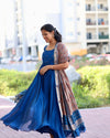 Rangoli Silk Gown 2