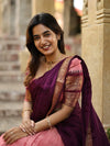 Kanchi Cotton Zari Woven Lehenga Set 4