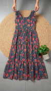 Alfino Chiffon Floral Maxi Dress 6