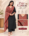 Cotton Ajrakh Print Kurta Set 1