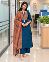 Cotton Ajrakh Print Kurta Set 3