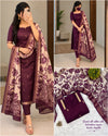 Cotton Top with Chennuri Silk Kalamkari Dupatta 1
