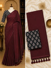 Handloom Khadi Cotton Saree with Blouse 2