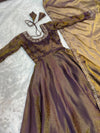 Silk Jacquard Gown 6