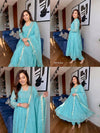 Mul Chanderi Set with Dupatta 4