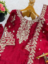Silk Embroidered Kurta Set 8