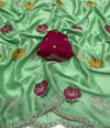 Rangoli Silk Embroidered Saree 7