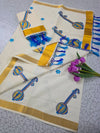 Cotton Embroidered Saree with Blouse 2