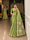 Cotton Zari Woven Saree 4
