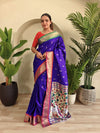 Ganga Jamuna Pichwai & Paithani Silk Saree with Brocade Blouse