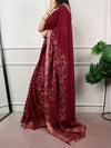 Poly Cotton Saree with Rich Zari Weaving