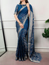 Poly Cotton Saree with Rich Zari Weaving