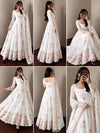 Fendy Silk Anarkali Gown Set 4