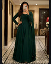 💕Faux Georgette Pintuck Gown💕 1
