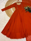 💕Faux Georgette Pintuck Gown💕 7