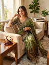 🌸🌸Beautiful Soft Fendy Sequence Embroidery Work Sarees🌸🌸 2
