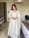 Cotton Schiffli Kurta Set with Dupatta 2