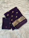 Viscose Chinnon Saree with Blouse 1