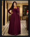 💕Faux Georgette Pintuck Gown💕 8