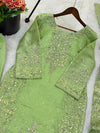 Silk Embroidered Kurta Set 5