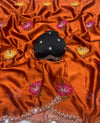 Rangoli Silk Embroidered Saree 8