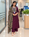 Cotton Ajrakh Print Kurta Set 6